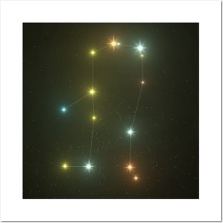 Gemini Constellation Posters and Art